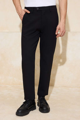 Siyah Erkek Regular Fit Chino Mevsimlik Pantolon TMNSS26PL00006 - Trendyolmilla фото 13