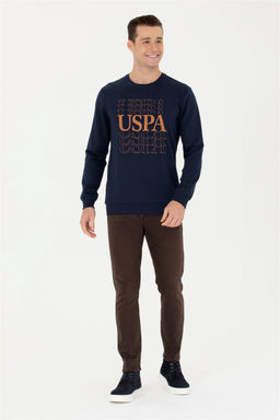 U. S. Polo Assn / Мужской темно-синий свитшот - U.s. polo assn фото 4