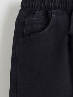 Beli Lastikli Polar Astarl? Erkek ?ocuk Jean Pantolon