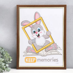 Фоторамка пластик "Плаза" 30х40 см (пластиковый экран) 2014-86