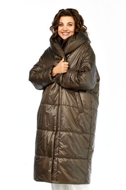 Пальто Diamant 2132 шоколад фото 2