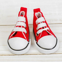 Кеды для кукол, длина подошвы 5 см, цвет красный - Simaland фото 3