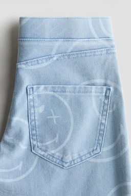 Pantal?n amplio efecto denim - H&m фото 5