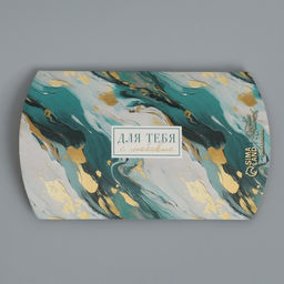 Цена за 10 шт. Коробка подарочная складная фигурная, упаковка, Для тебя, 11?8?2 см