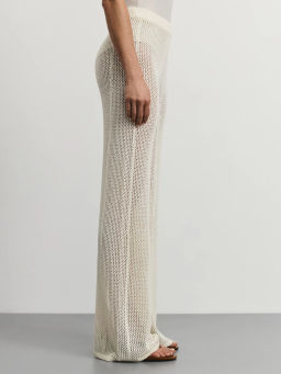 Прямые вязаные брюки / Zarina  фото 3