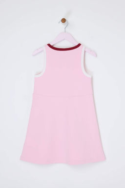 Pembe K?sa / Mini Duz Orme Elbise TKDSS26EL00006 - Trendyolmilla фото 2