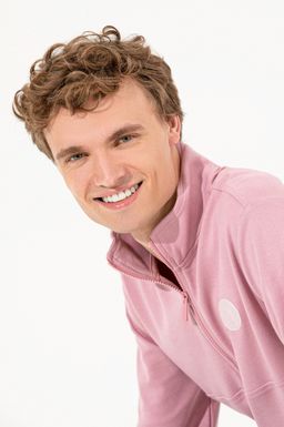 U. S. Polo Assn Мужской свитшот с воротником стойкой Магнолия - U.s. polo assn фото 2