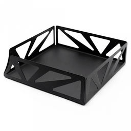 Салфетница металлическая 17,5х17,5х5см, черный (Россия) - Домашняя мода фото 4