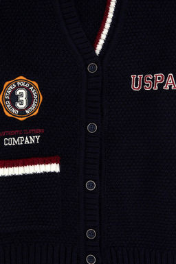 Erkek _ocuk Lacivert D__meli Triko H_rka - U.s. polo assn фото 3