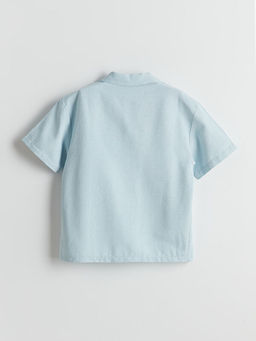 Keten Kar???ml? Erkek ?ocuk G?mlek