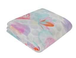 Покрывало-плед Акварель фланель-микрофибра 150*200 см. - Лен поволжья фото 3