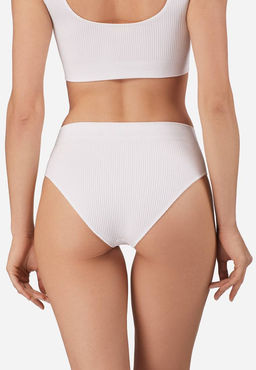 TEKSA WHB 001 Трусы женские высокая талия white - Conte elegant фото 6