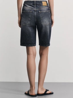 Джинсовые шорты прямые / Zarina  фото 5