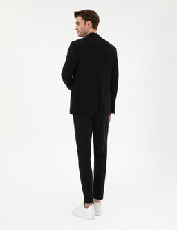 Siyah Klasik Jogger Pantolon