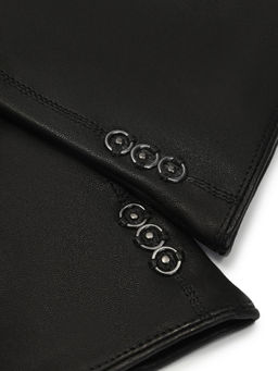 Перчатки женские ш+каш. IS02805-sh black - Eleganzza фото 3