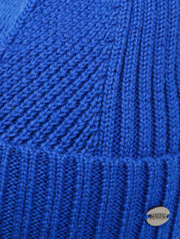 Шапка жен. шерсть+акр LB-BR55038 electric blue - Labbra фото 11