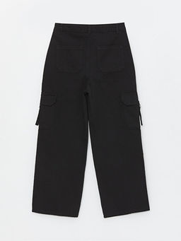 Basic Gabardin K?z ?ocuk Kargo Pantolon - Waikiki фото 2