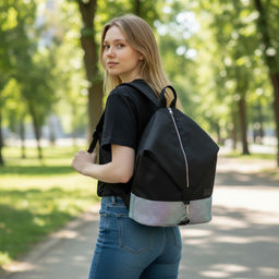 Рюкзак арт.53699/ 14 ЧЕРНЫЙ