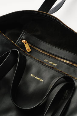 BOLSO DE VIAJE PIEL WILLY CHAVARRIA X ZARA / Negro  фото 6