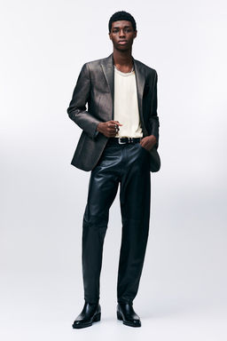 Camiseta de deporte satinada sin mangas Loose Fit