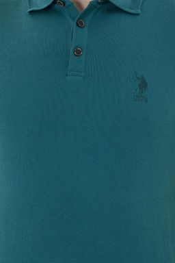 Мужской темно-зеленый свитер - U.s. polo assn фото 7