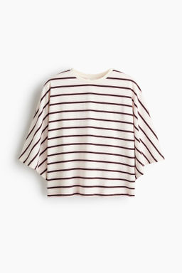 Top oversize de algod?n