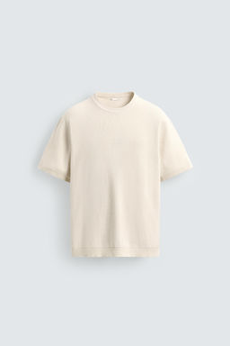 PURL KNIT T-SHIRT - Zara фото 7