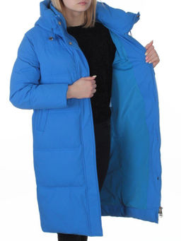 H24-620 BLUE Куртка зимняя женская (200 гр. холлофайбер)