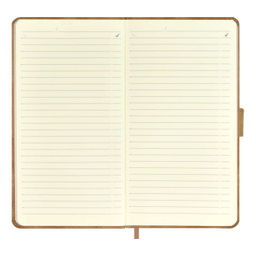 Ежедневник недатированный ESCALADA, А6+, 120 л., арт. 67293/ 20 ТИВОЛИ ГЛОСС БЕЖЕВЫЙ