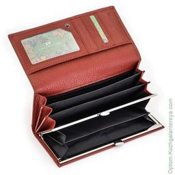 Большой женский кожаный кошелек SV СВ 7920-0001/1 - Sergio valentini фото 2