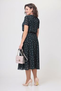 Блуза Swallow 803.2 черный+серебряный узор фото 345