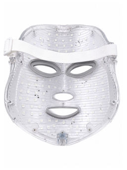 Nail Art Светодиодная LED-маска для лица / Colorful LED beauty mask, белый