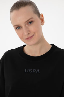 Kad_n Siyah Oversize Bisiklet Yaka Ti__rt Sepette S_rpriz _ndirim - U.s. polo assn фото 2