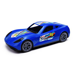 Машинка Turbo "V-MAX" синяя 40 см