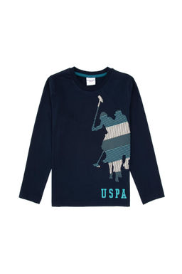 Erkek _ocuk Lacivert Pijama Tak_m_ Sepette S_rpriz _ndirim - U.s. polo assn фото 2