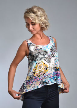 Майка женская ФРИДА (бирюза №23) - Ивановская трикотажная компания фото 2