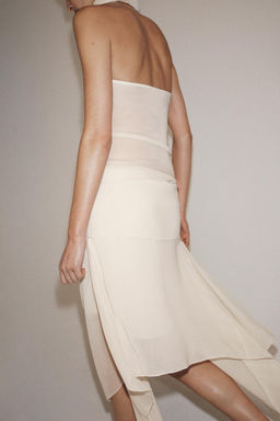 FALDA FLUIDA ASIM?TRICA / Crudo - Zara фото 3