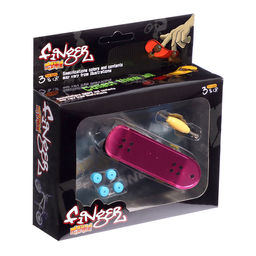 Фингерборд металлический Золотой трюк, 2 комплекта колёс, ключ, цвет МИКС - Simaland фото 9