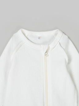 Слип с закрытой ножкой Сливки 0+ - Bungly фото 3