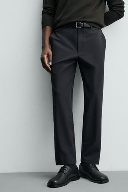 REGULAR FIT COMFORT TROUSERS - Zara фото 14