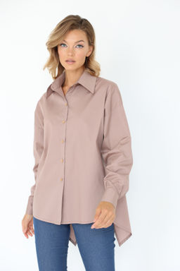 Рубашка с асимметричной спинкой - Looklikecat фото 3