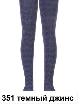 Колготки дет. TIP-TOP 5С-07СП, р.150-152 (16) - 351 темный-джинс