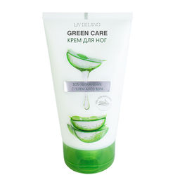 Liv-delano Green Care Крем для ног SOS-увлажнение с гелем Алоэ Вера, 150г
