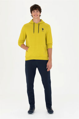 U. S. Polo Assn Мужская базовая толстовка с капюшоном фисташкового цвета - U.s. polo assn фото 11