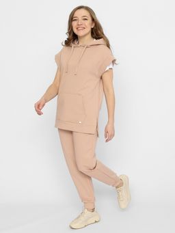 CRB wear/FSMW 70122-31 Брюки женские,бежевый/Ex.Cherubino  фото 2