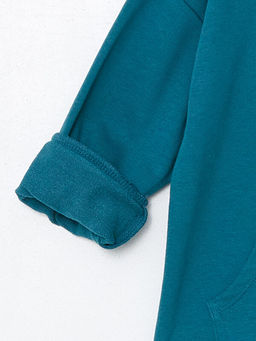 Bisiklet Yaka Uzun Kollu Bask?l? Erkek Bebek Sweatshirt - Waikiki фото 3