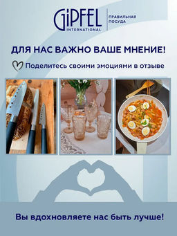 52702 GIPFEL Сковорода GRANIT 20x4,7см, кованый алюминий, Pfluon Premium, съемная бакелитовая ручка - Werner фото 8
