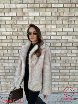 Шуба женская из искусственного меха - Bruno фото 3