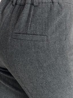 брюки с резинкой в поясе для холодной погоды с шерстью - Трика фото 7