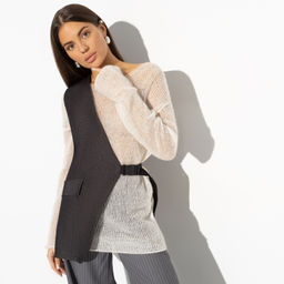 Жилет ассиметричного кроя Стильное повышение (elegant) - Charutti фото 2